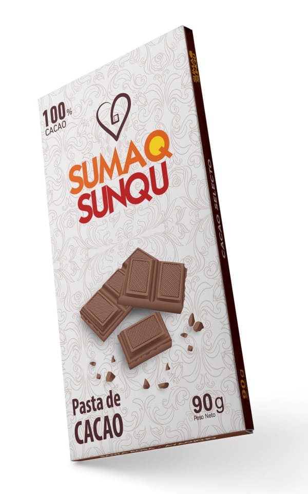 PASTA DE CACAO 100_ - SUMAQ SUNQU 100% cacao